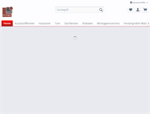 Tablet Screenshot of krueger-fenster.de